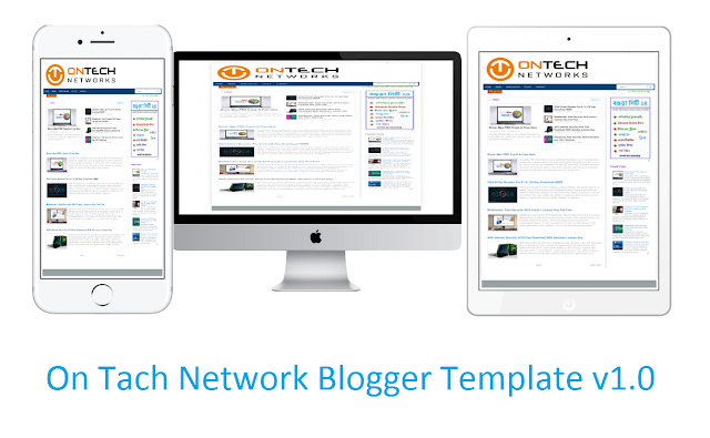  On Tech Networks Blogger Template V1.0 Free Download