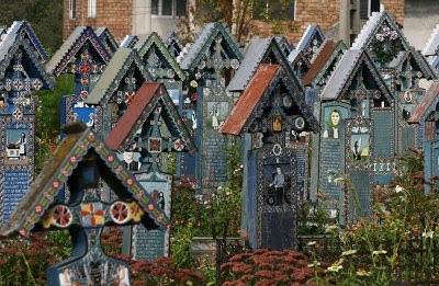 the merry laughing cemetery sapanta romania