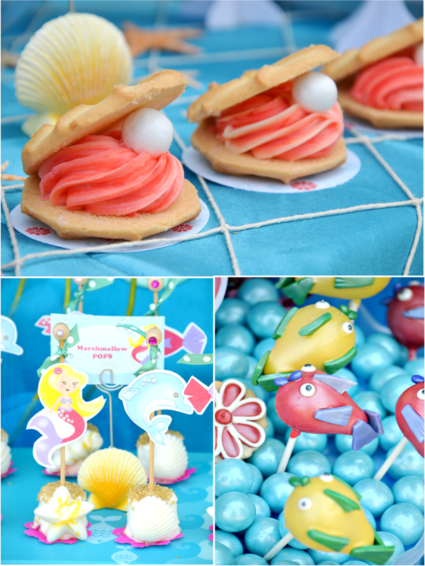  Under  The Sea  Mermaid Birthday  Party  Party  Ideas  Party  