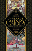 O Grande Gatsby - A Novela Gráfica Definitiva, de Ted Adams e Jorge Coelho - A Seita e Comic Heart