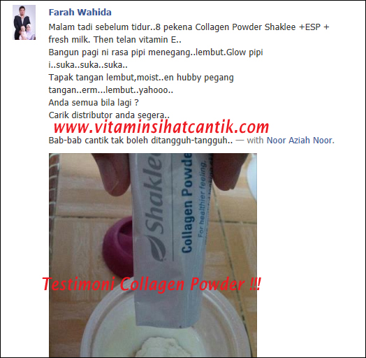 Rahsia Collagen, Perbezaan Collagen, Shaklee Collagen Powder Testimoni Collagen Powder, Shaklee Collagen Powder Testimoni Collagen Powder, Pengedar Sah Shaklee, Shaklee Utara, Shaklee Penang, 