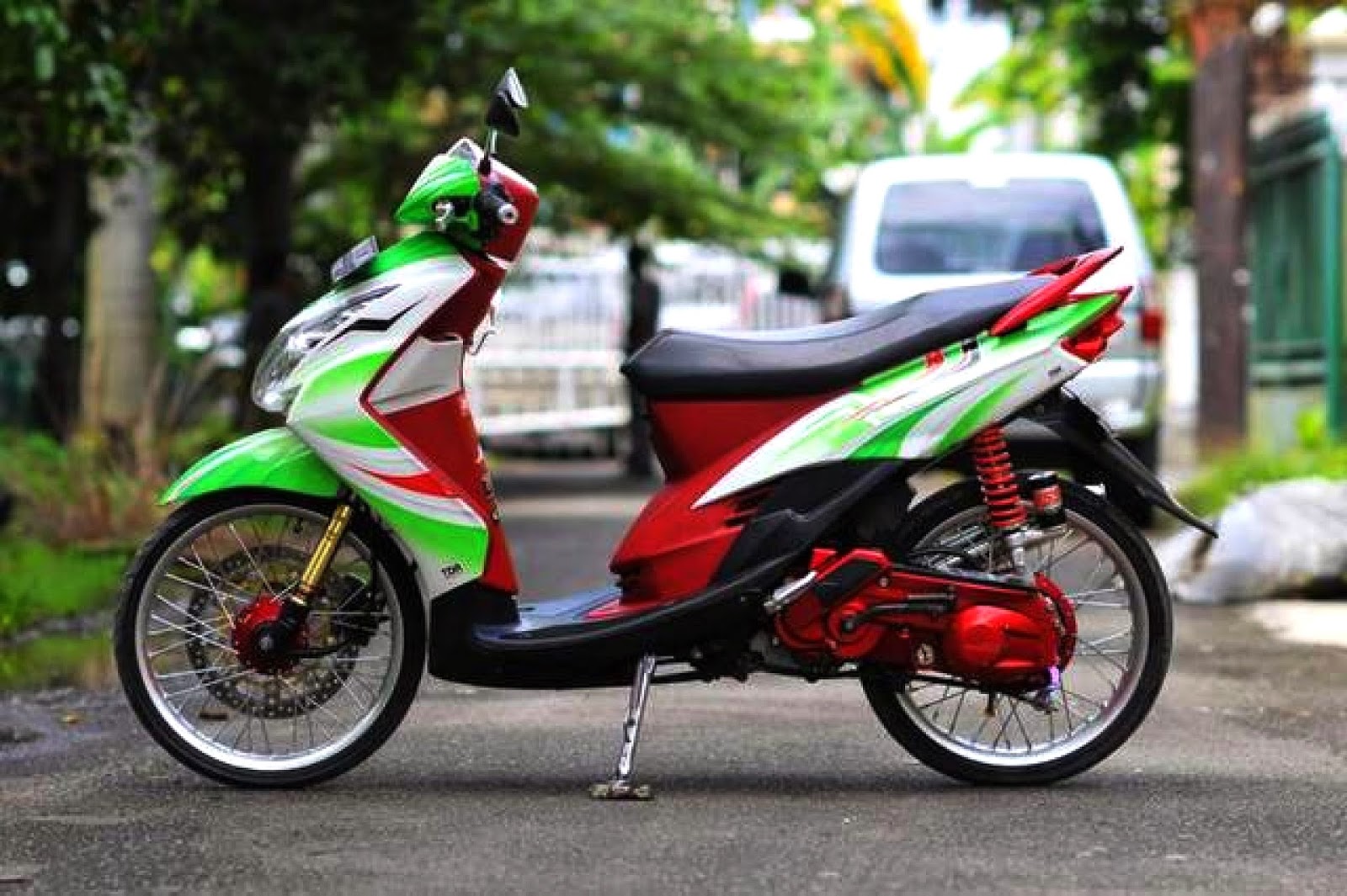 86 Modifikasi Motor Mio Sporty Elegan Sobat Modifikasi