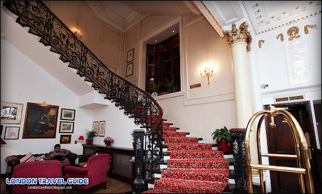 Stairs at the Millennium Bailey's Hotel London Kensington-1