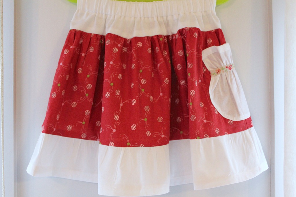 red skirt finished