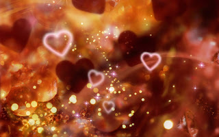 Hearts Glitter wallpaper