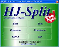 Cara Menggabungkan File Dengan HJ-Split