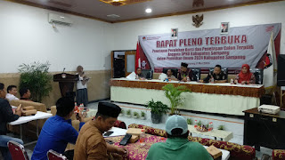 KPU Sampang Tetapkan Perolehan Kursi Dan Calon Anggota DPRD
