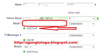 Cara Menghubungkan Dua Akun Yahoo Mail
