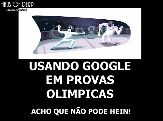 Desmotivacional, google em provas olimpicas