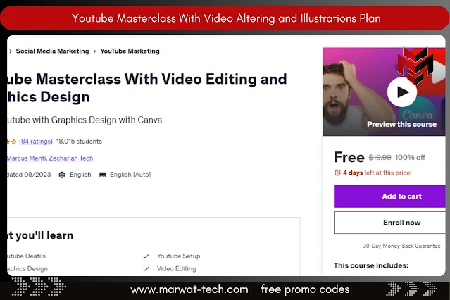 Youtube Masterclass With Video Altering and Illustrations Plan