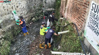  Rumput Liar di Sungai Cikakak Salahsatu Agenda Karbak Satgas Sektor 22 Sub 03