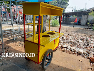 Jasa pembuatan Gerobak Besi untuk Jualan Bubur Ayam murah di Jabodetabek