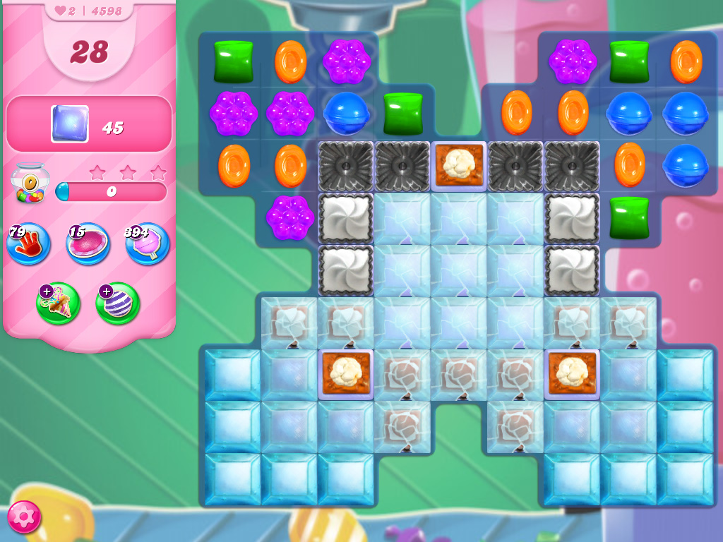 Candy Crush Saga level 4598