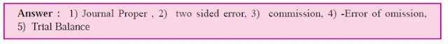 MCQ Quiz on 11th Commerce Book Keeping & Accountancy