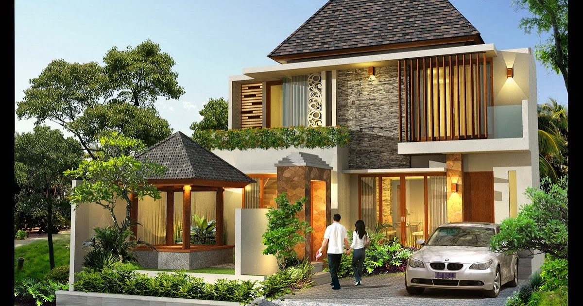  Kontraktor  Rumah  Di Denpasar  Desain Villa Luas 250 M2 