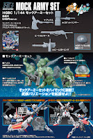 Bandai HG 1/144 MOCK ARMY SET Color Guide & Paint Conversion Chart