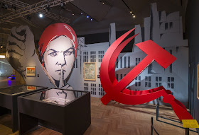 Opera Passion, Power  and Politics installation - Leningrad / Lady Macbeth of Mtsensk (c) Victoria and Albert Museum, London