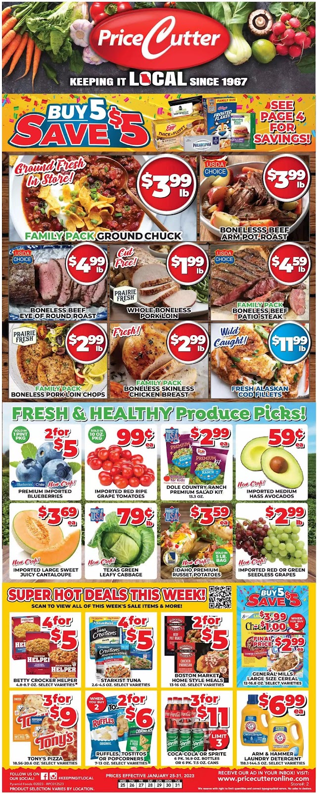 Price Cutter Weekly Ad