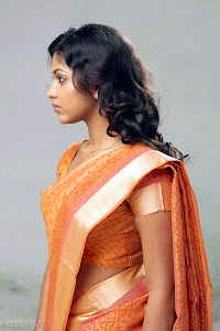 Amala Paul latest new cute looking tradition saree photos unseen pics