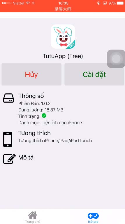 Tải TutuApp về iPhone/Android, PC miễn phí b