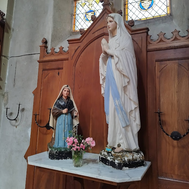 Sainte Bernadette, église de Marlhes ©F.Défrade