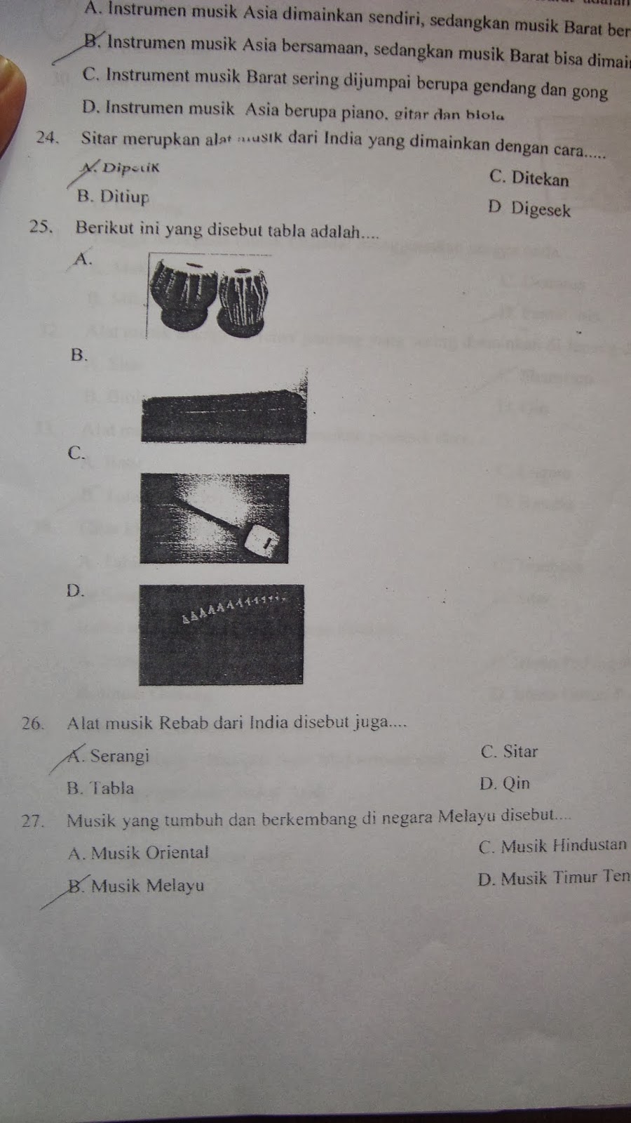 Berbagi Cerita: SBK IX semester ganjil