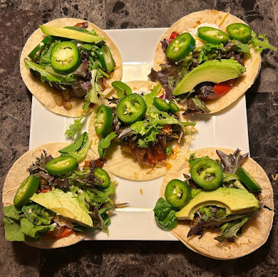 Steak fajita tacos