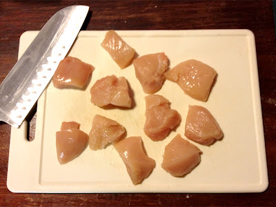 diced chicken breast