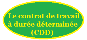 Le contrat de travail à durée déterminée (CDD) 