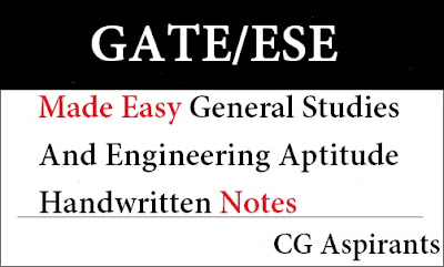 Download Made Easy General Studies And Engineering Aptitude Handwritten Notes Pdf