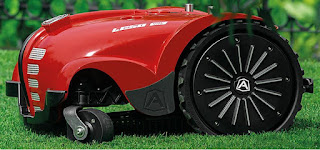 Ambrogio L250i robot lawn mower side view