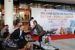 Penerbangan Rute Batam-Kuala Lumpur Dibuka, Jefridin Berharap Dapat Membangkitkan Sektor Pariwisata dan Optimalisasi PAD 