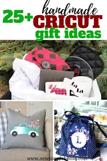 Perfect list of DIY Christmas gift ideas to create using your Cricut Maker or cutting machine. #ad #cricutcreated