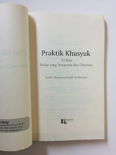 Seri Ibadah Praktik Khusyuk