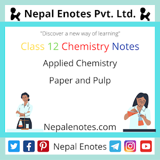 Class 12 Chemistry Paper and Pulp Notes