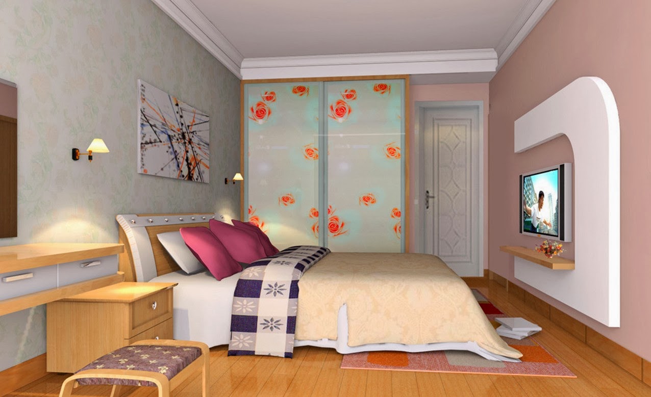 Foundation Dezin & Decor: 3D bedroom models.