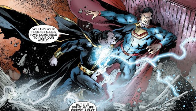 Superman vs Black Adam