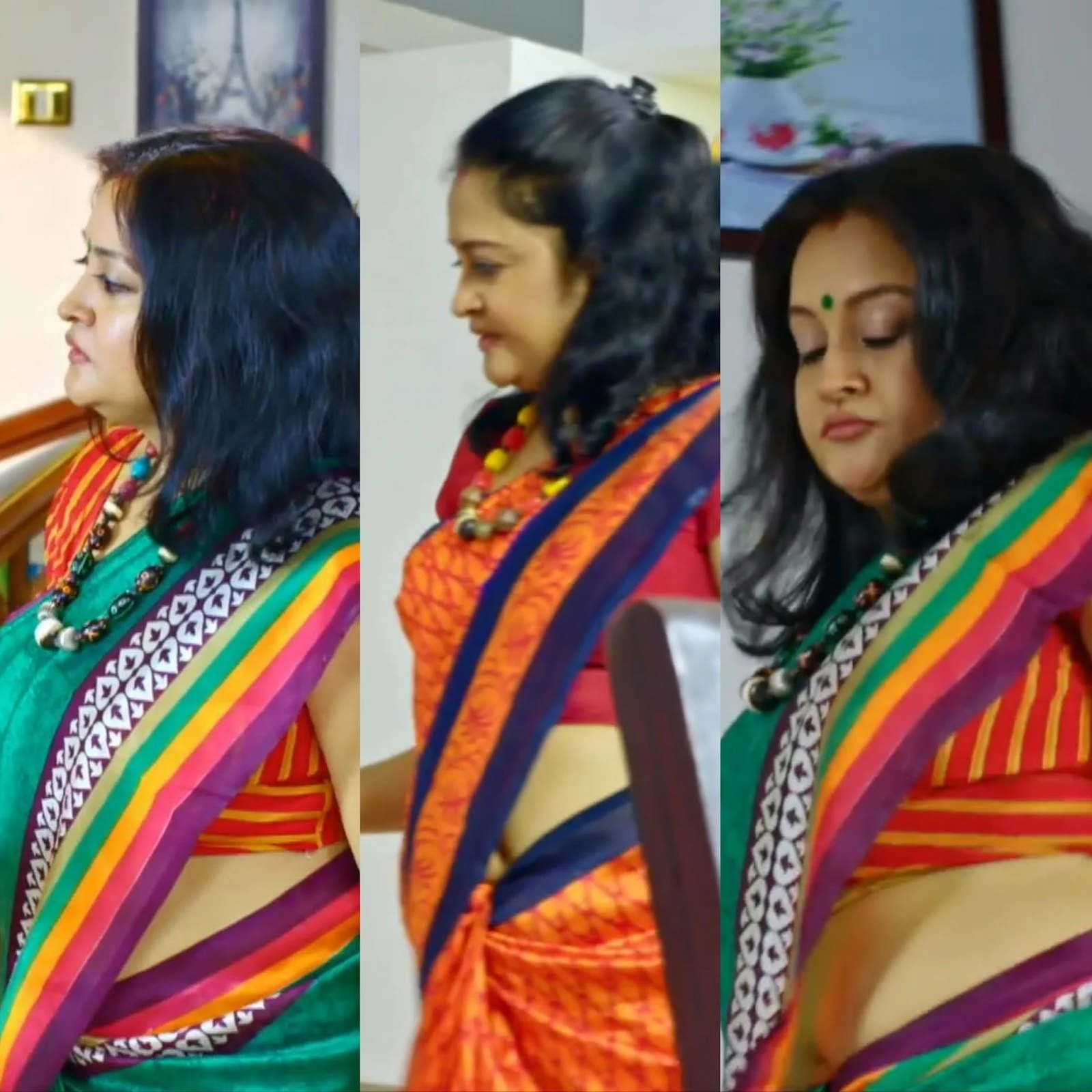 malayalam serial actress navel