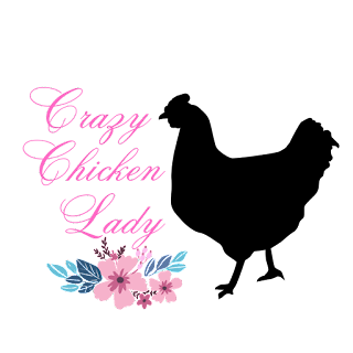 Crazy Chicken Lady Cut Out Sticker, Chicken Stickers, Cute Crazy Chicken Lady Sticker, Buy Crazy Lady Chicken Sticker