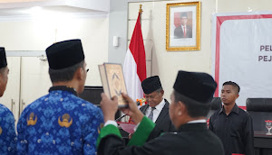 Lantik Pejabat Admisitrator dan Pengawas, Gubernur Sulteng: Berikan Pelayanan Berkualitas ke Masyarakat