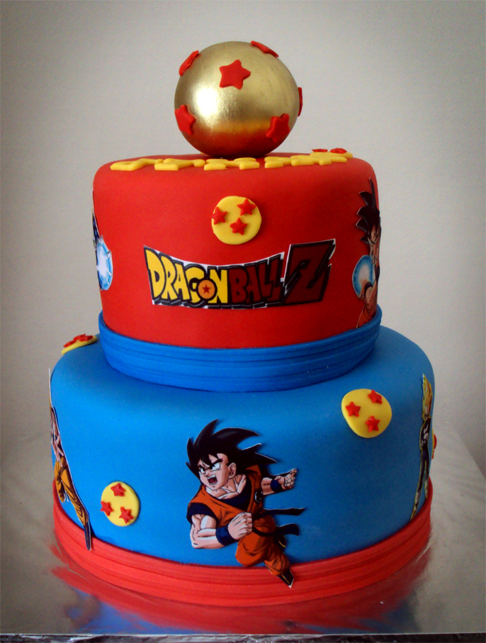 Delana's Cakes: Dragon Ball Z Cake