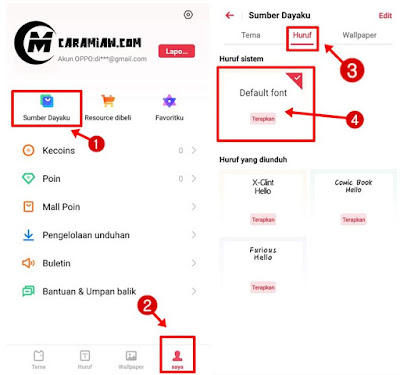 Cara Ganti Font OPPO F5 Unik Dan Keren Tanpa Root Begini Cara Mengubah Jenis Font Di OPPO Tanpa Root Via Fitur Bawaan