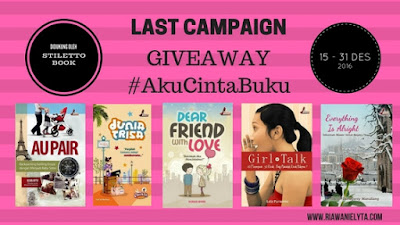 Last Campaign Giveaway #AkuCintaBuku