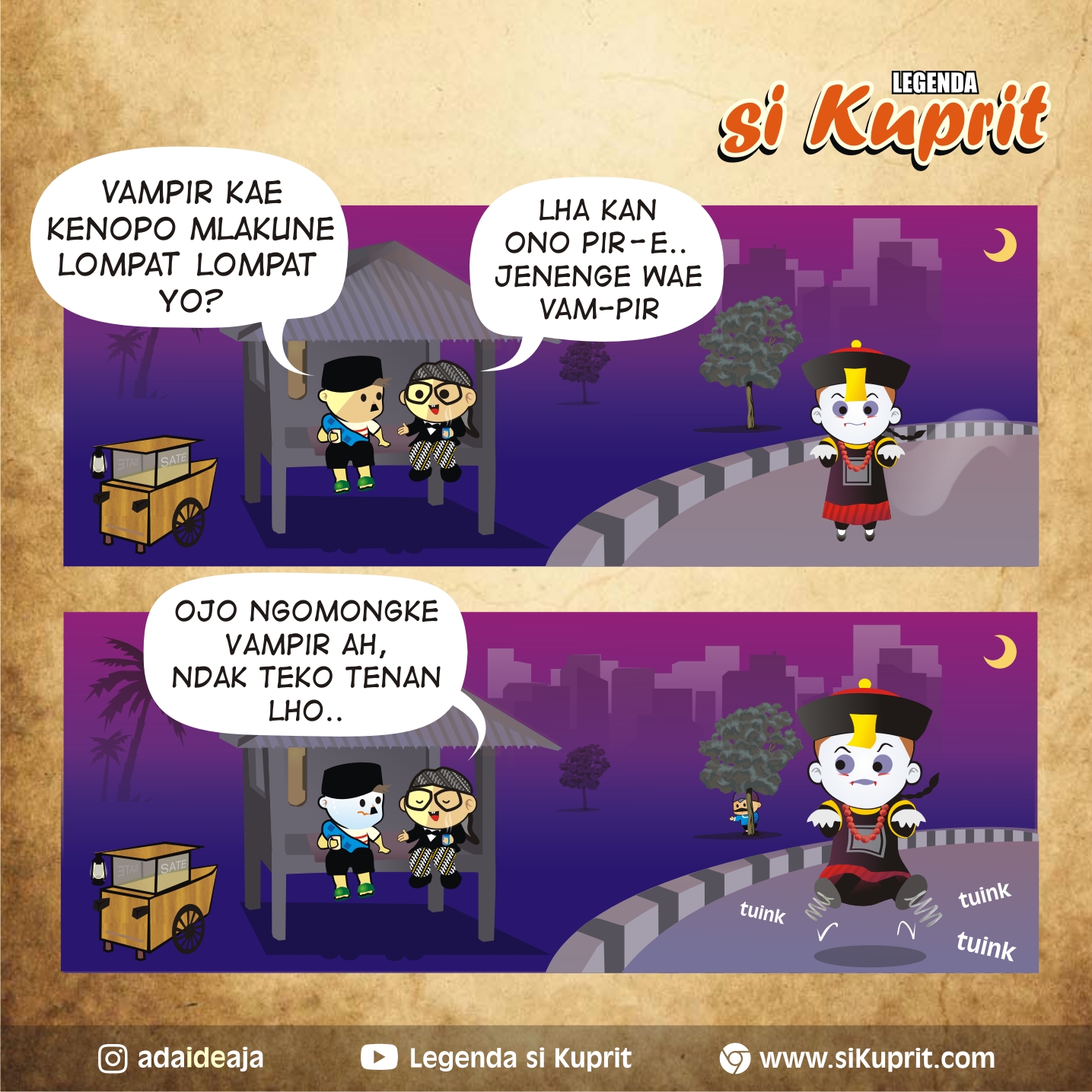 Legenda Si Kuprit Maskotnya Indonesia Komik Lucu Si Kuprit Maret Season 2