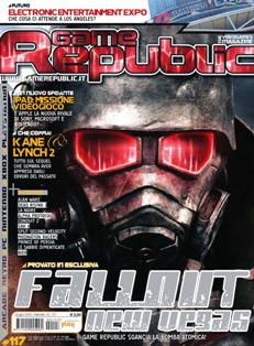 Game Republic 117 - Giugno 2010 | ISSN 1129-0455 | PDF HQ | Mensile | Videogiochi
Game Republic è la rivista multipiattaforma più apprezzata dagli appassionati di videogiochi e tra i migliori magazine europei per il design. É leader incontrastato del suo segmento grazie all’esclusività dei suoi contenuti come le anticipazioni e le notizie in anteprima sui giochi del mercato giapponese e americano.