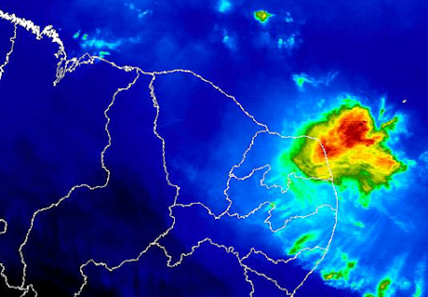 Chuva deixa Natal e interior do RN em alerta de perigo, diz instituto