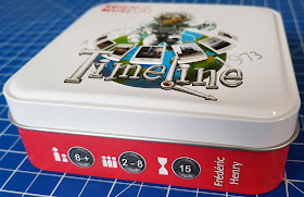 Timeline Science Museum edition game review closed storage tin