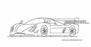 [30+] Sports Race Car Pencil Drawings and Sketches