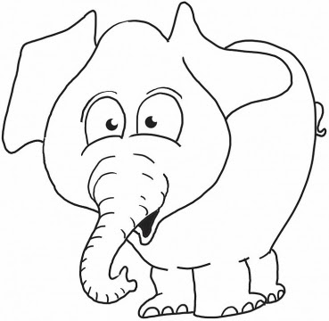 Elephant Coloring Pages