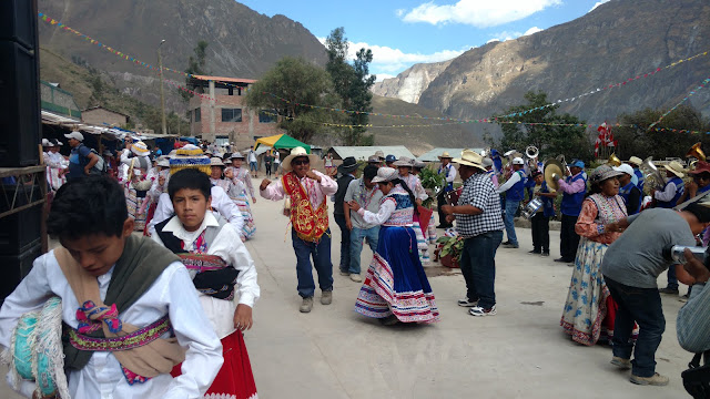 fiesta in the tiny town of Malata- Colca Canyon